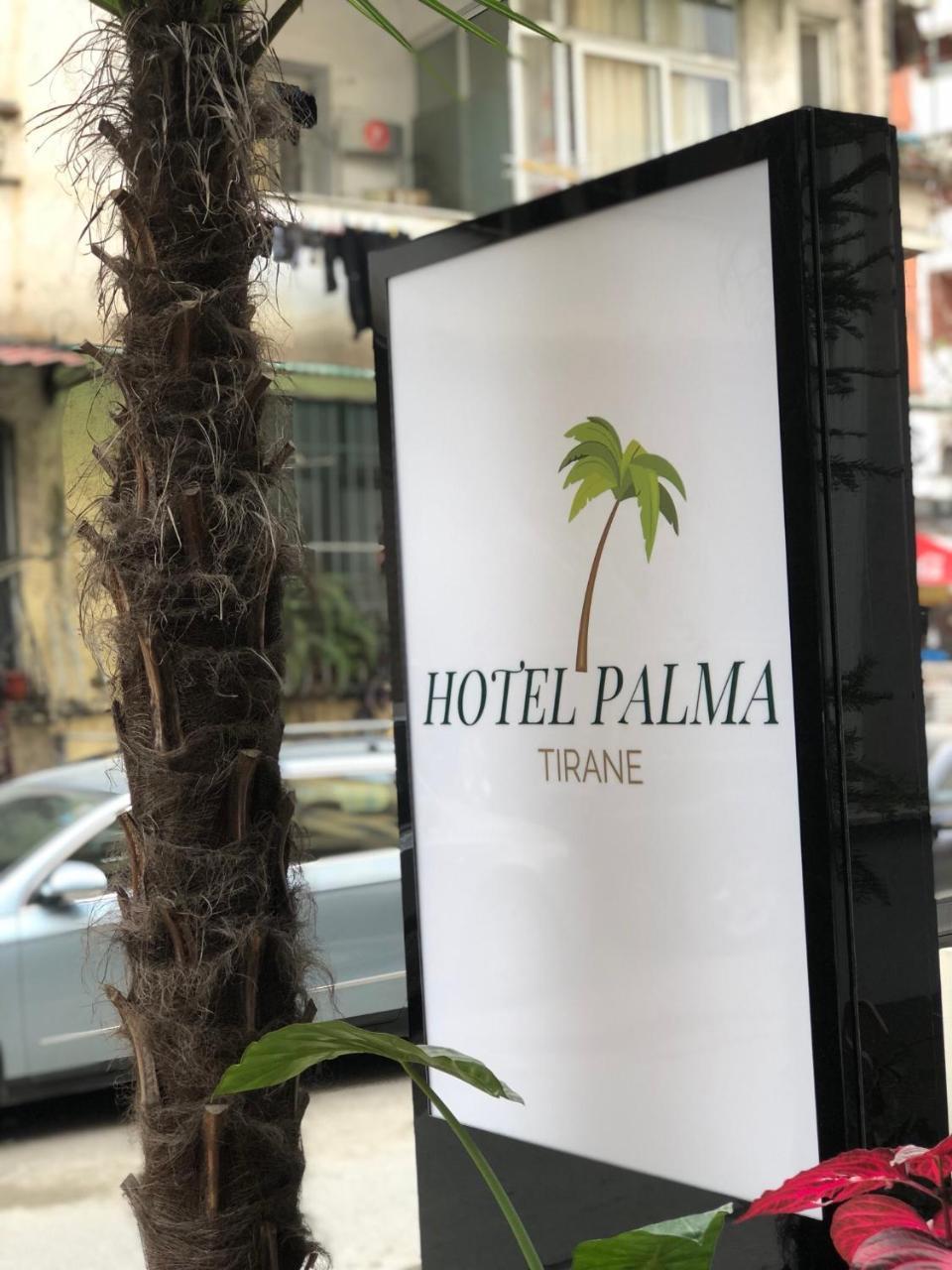 Hotel Palma Tirana Esterno foto